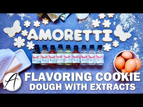 How to flavor Cookie Dough with Amoretti® Extracts | Flavoring cookie Dough with extracts