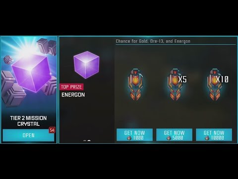 Opening 100 Arena Crystals! - Transformers: Forged to Fight