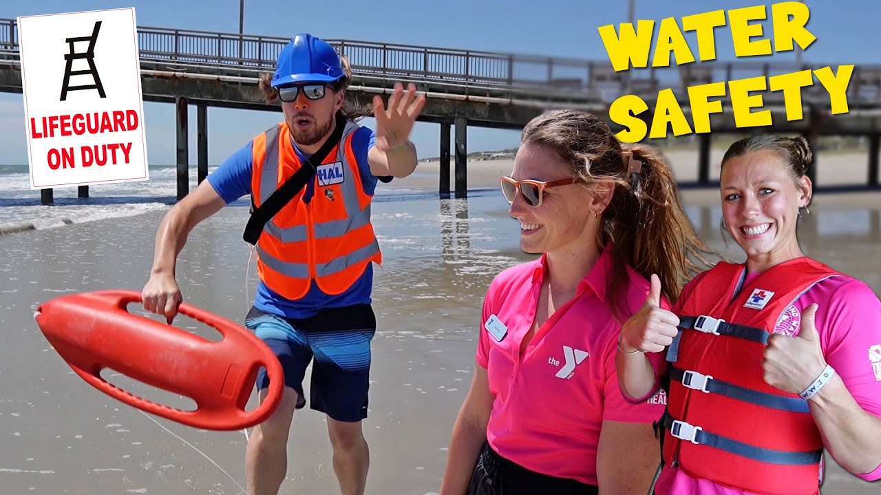 Water Safety TIPS | Awesome Beach Safety Tips with Handyman Hal | Splash Dance
