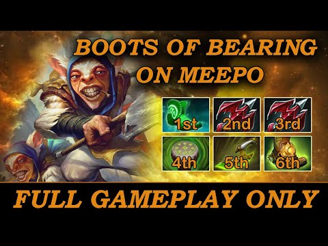 THIS GUY STILL BUYING BOOTS OF BEARING ON MEEPO - Full Gameplay Meepo #50
