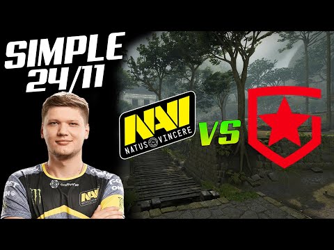 CSGO POV NAVI SIMPLE (24/11) VS GAMBIT ANCIENT BLAST Premier Spring Final 2021 19.06.21!