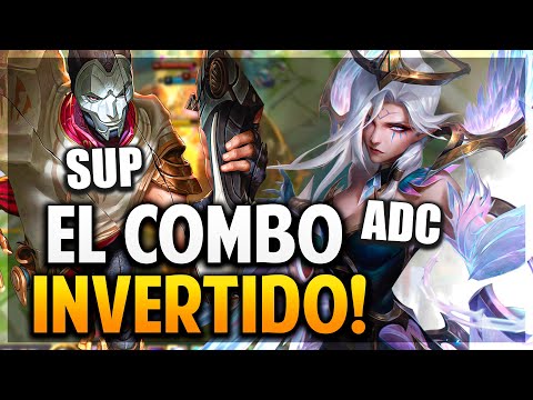 ¡EL COMBO OPUESTO! MORGANA ADC Y JHIN SOPORTE! | League of Legends