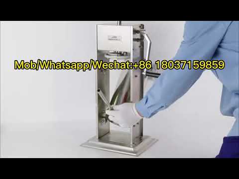 manual sausage stuffer sausage making machine sausage filler