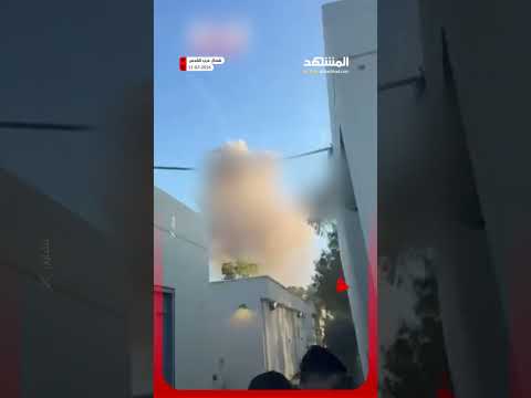 فرار جنود إسرائيليين من قاعدة في الرملة شمال غرب القدس بعد قصف إيراني بالصواريخ #أخبار_المشهد