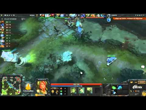 Team Liquid vs Sigma Game 3   DOTA 2 Champions League   TobiWan & Capitalist