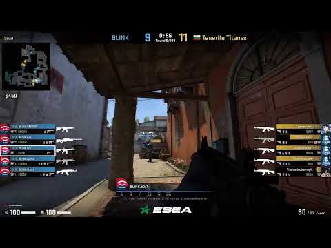 Team Blink vs Tenerife Titans Esea Advance League bo1 | !standings |