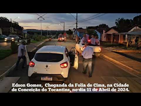 Edson Gomes,  Cheganda da Folia de Cima, na Cidade de Conceição do Tocantins, no dia 11/04/2024.