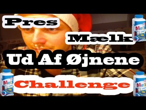 Pres Mælk Ud Af Øjnene Challenge. 9 dec. - Woody's Vlog