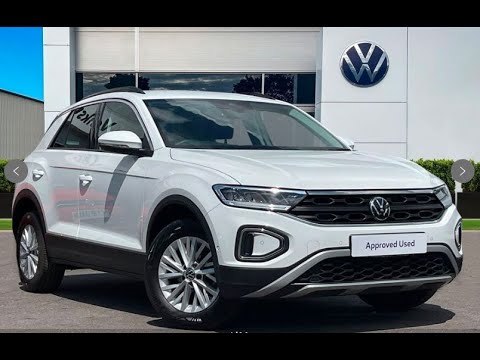 Approved Used Volkswagen T-Roc Life 1.0 TSI Manual Pure White | Wrexham Volkswagen