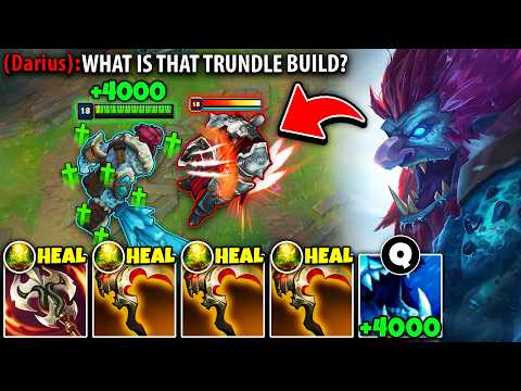 I played a FORBIDDEN Lifesteal Trundle build and become invincible