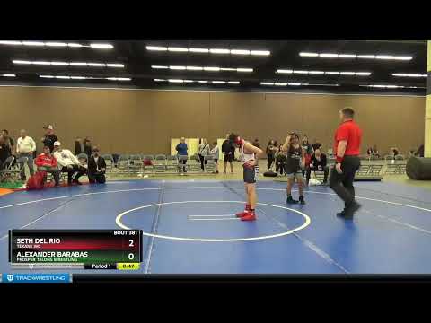 100 Lbs Round 3 - Seth Del Rio, Texans WC Vs Alexander Barabas, Prosper Talons Wrestling Bcc9