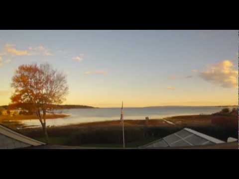 Sunset in Duxbury MA