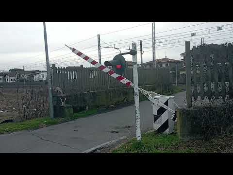 Il "nuovo" MINUETTO DI TRENITALIA è passato QUI DAVANTI A ME!!!!! COLPACCIO AL PASSAGGIO A LIVELLO!!