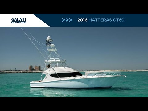 Hatteras GT60 video