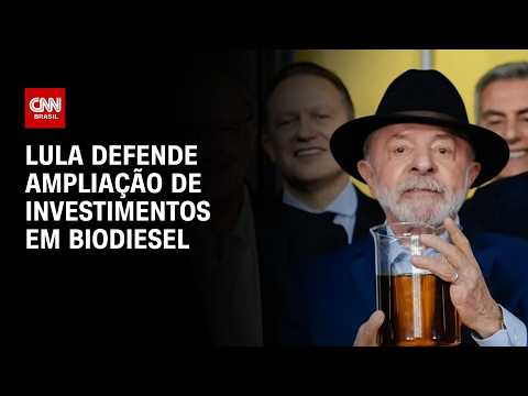 Lula defende ampliar investimentos em biodiesel para alcançar o “B25” | CNN AGRO NEWS