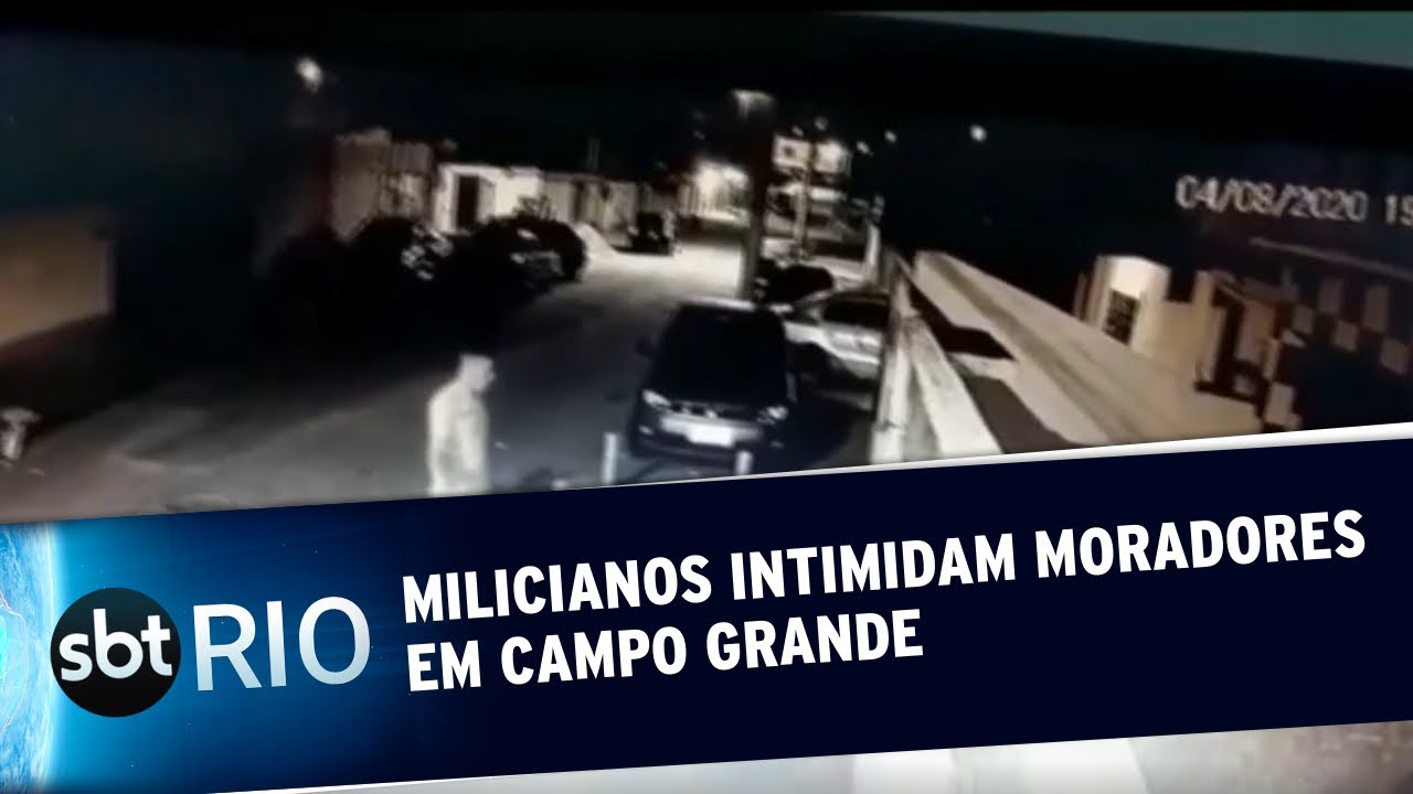 Milicianos intimidam moradores em Campo Grande