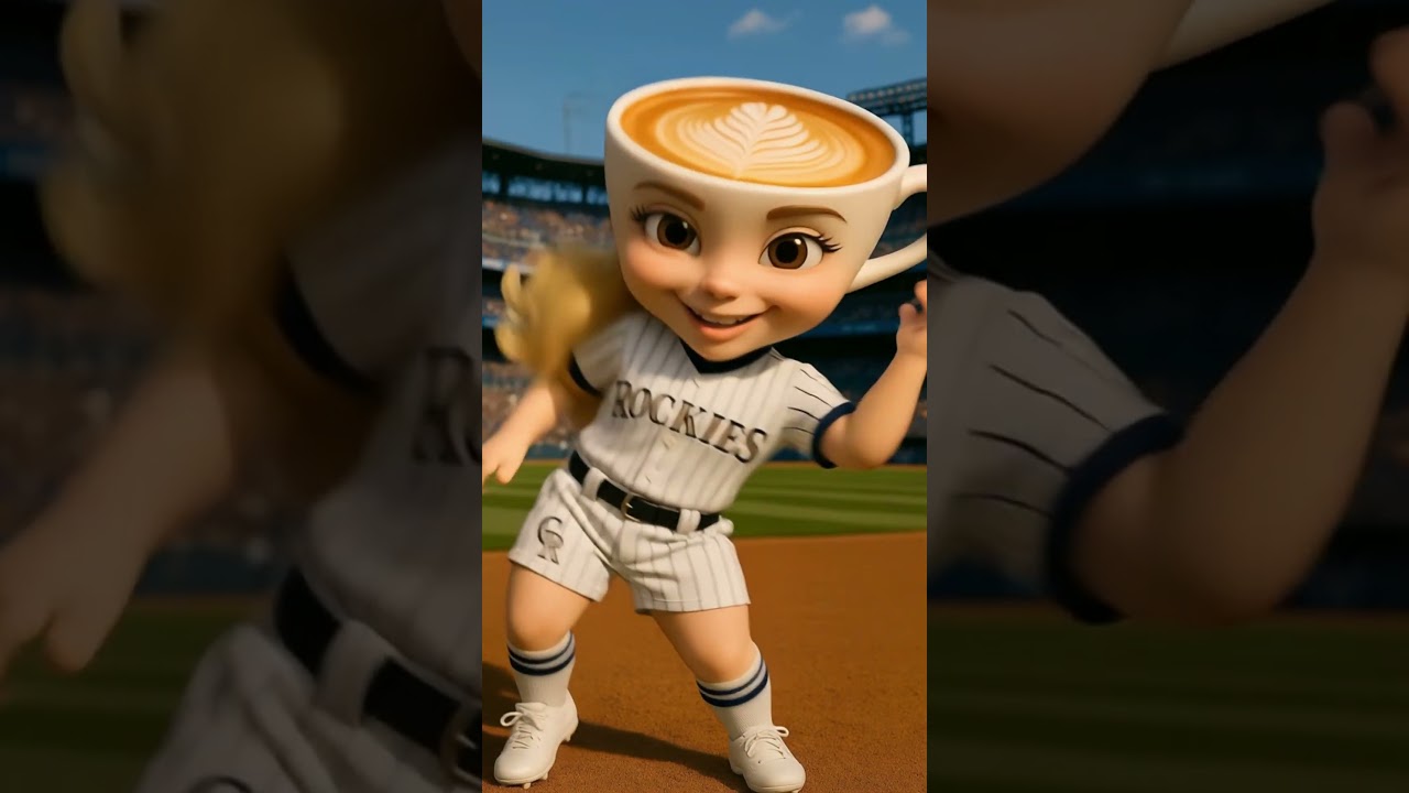 Brainrot Baseball Professional Dancing With Colorado Rockies  #aiart #baseball #brianrot #dance