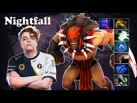 Nightfall - Bloodseeker Offlane | Dota 2 7.31d Gameplay