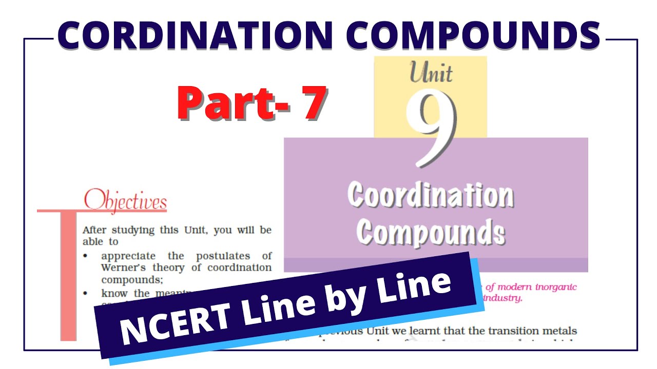 Coordination Compounds Class 12 | Magnetic properties of coordination compounds | L7 #class12NCERT