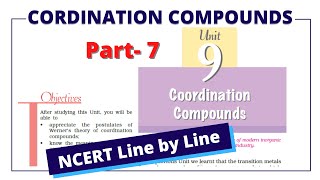 Coordination Compounds Class 12 | Magnetic properties of coordination compounds | L7 #class12NCERT