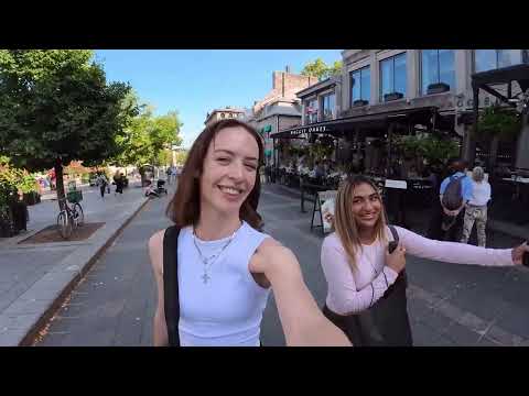 spending a weekend in montreal with my bff: downtown walks 🌆 + taxi driver stories 🚕  (Part 1)