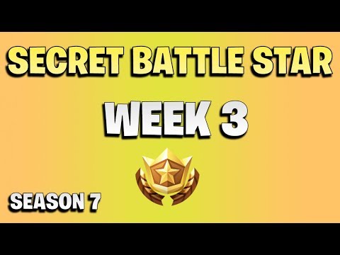 Secret star week 3 -  Fortnite season 7