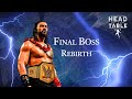 WWE Roman Reigns Final Boss Rebirth Remake Cover 2024