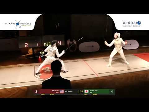 Ecoblue Masters 2023 SWF - L8 - Azuma Sera JPN v Lee Kiefer USA