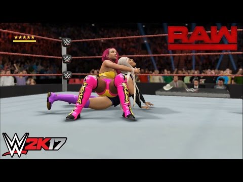 WWE 2K17 - Sasha Banks vs. Dana Brooke | Monday Night Raw