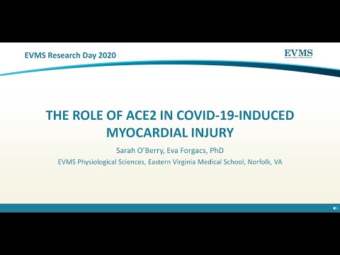 Thumbnail image of video presentation for The Role of ACE2 in CoVID-19-Induced Myocardial Injury