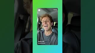 #SHORT. JOEY MCINTYRE LIVE YESTERDAY ON INSTAGRAM 🎶