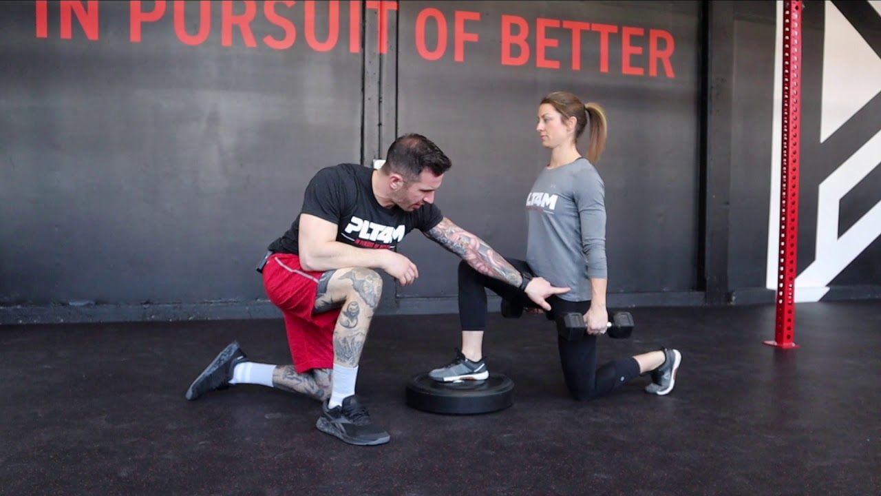 DB Split Squat - Front Foot Elevated