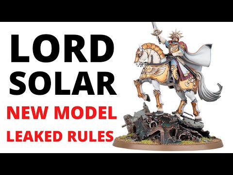 LORD SOLAR Revealed! NEW MODEL and LEAKED RULES for Imperial Guard