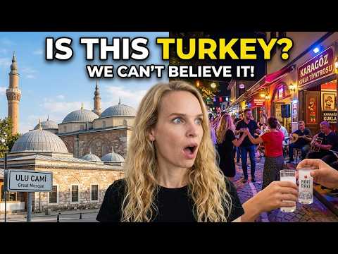 Experimente a verdadeira cultura e vida turca na cidade de Bursa, Turquia 🇹🇷