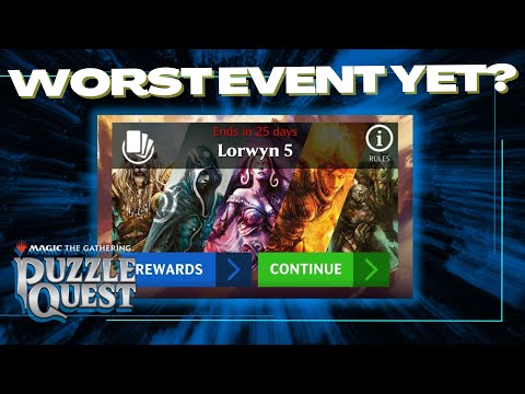 ROASTING The New Lorwyn Five Event  | Magic: The Gathering Puzzle Quest
