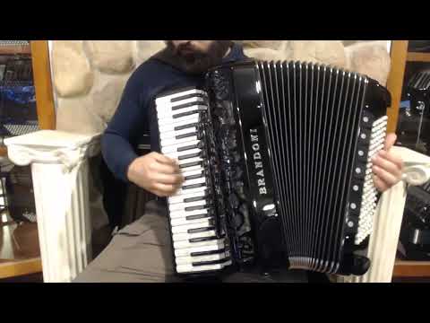 BRAN133LICUST - Black Brandoni 133C Liberty Piano Accordion LMMM 41 120 $7499