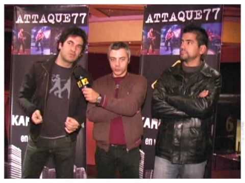 ATTAQUE 77 - Presentando el DVD de "Karmagedon"