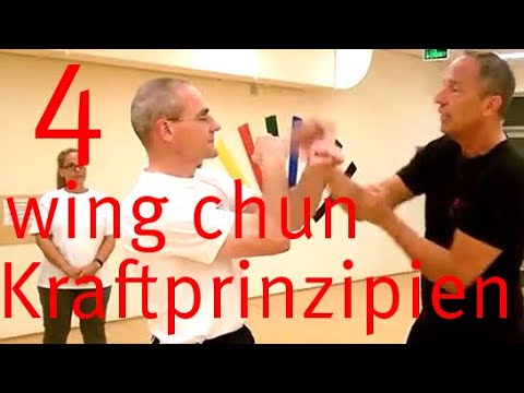 4 wing chun Kraftprinzipien
