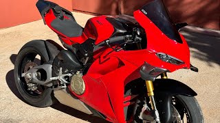 Installing Full six carbon fiber on my 2025, Ducati Panigale V4S ￼