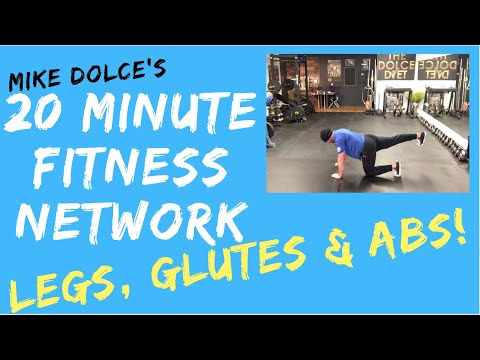 LEGS, GLUTES & ABS!!! 20 Minute Workout | W2D1