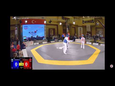 Gashim Mamadov (AZE) Ömer Faruk Dayıoğlu (TUR) WT President’s Cup 2023 58 kg FİNAL