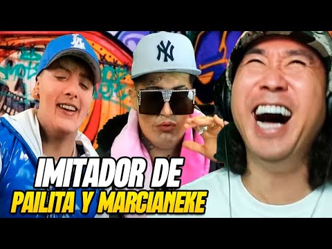 Coreano Loco reacciona a Imitador de Pailita y Marcianeke 😂