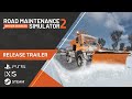 Vídeo de gameplay de Road Maintenance Simulator 2: Winter Services  PC