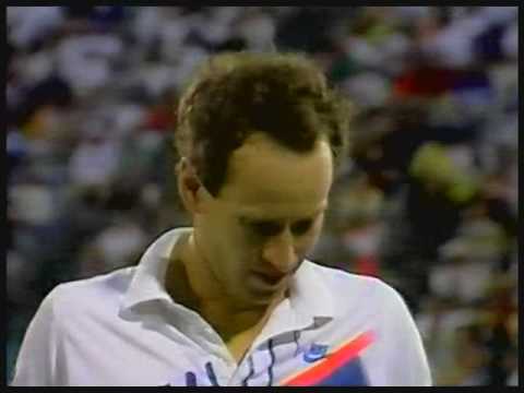 Sampras teaches McEnroe a lesson
