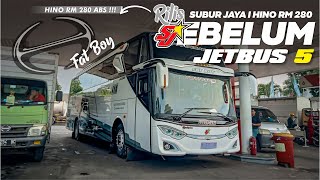 Download lagu SEBELUM JETBUS 5 !!! Rilis JETBUS 3 SHD PO SUBUR JAYA I Hino RM 280 ABS !!! mp3