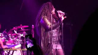 Jazmine Sullivan performing Brand New Reality show Tour