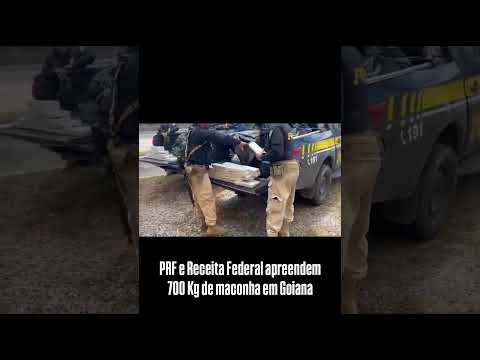 PRF e Receita Federal apreendem 700 KG de Maconha em Goiana — Operação Surpreende!