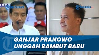 Ramai Kode Jokowi Pemimpin Rambut Putih, Ganjar Pranowo Unggah Foto Rambut Hitam