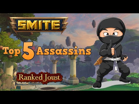 Smite- Top 5 Assassins in Ranked Joust