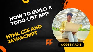 Download the video "How To Build a Todo-List App Using HTML, CSS and JavaScript"